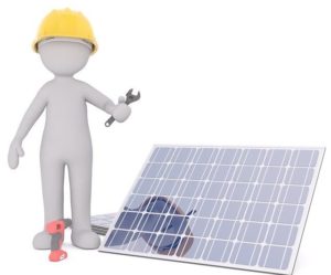 Panel solar energía fotovoltaica