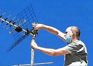 Instalación de antenas en Picanya