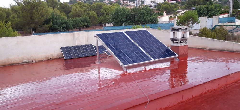 Instalación solar fotovoltaica en chalets