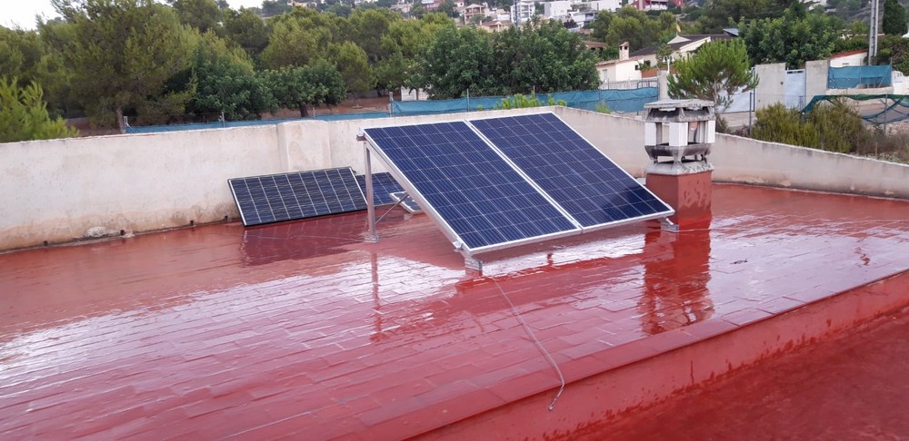 Instalación solar fotovoltaica en chalets